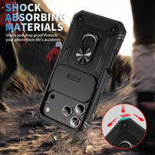 Load image into Gallery viewer, Hybrid Case Cover,  Shockproof Kickstand Lens Protects Metal Ring  - AWXW106 2448-6