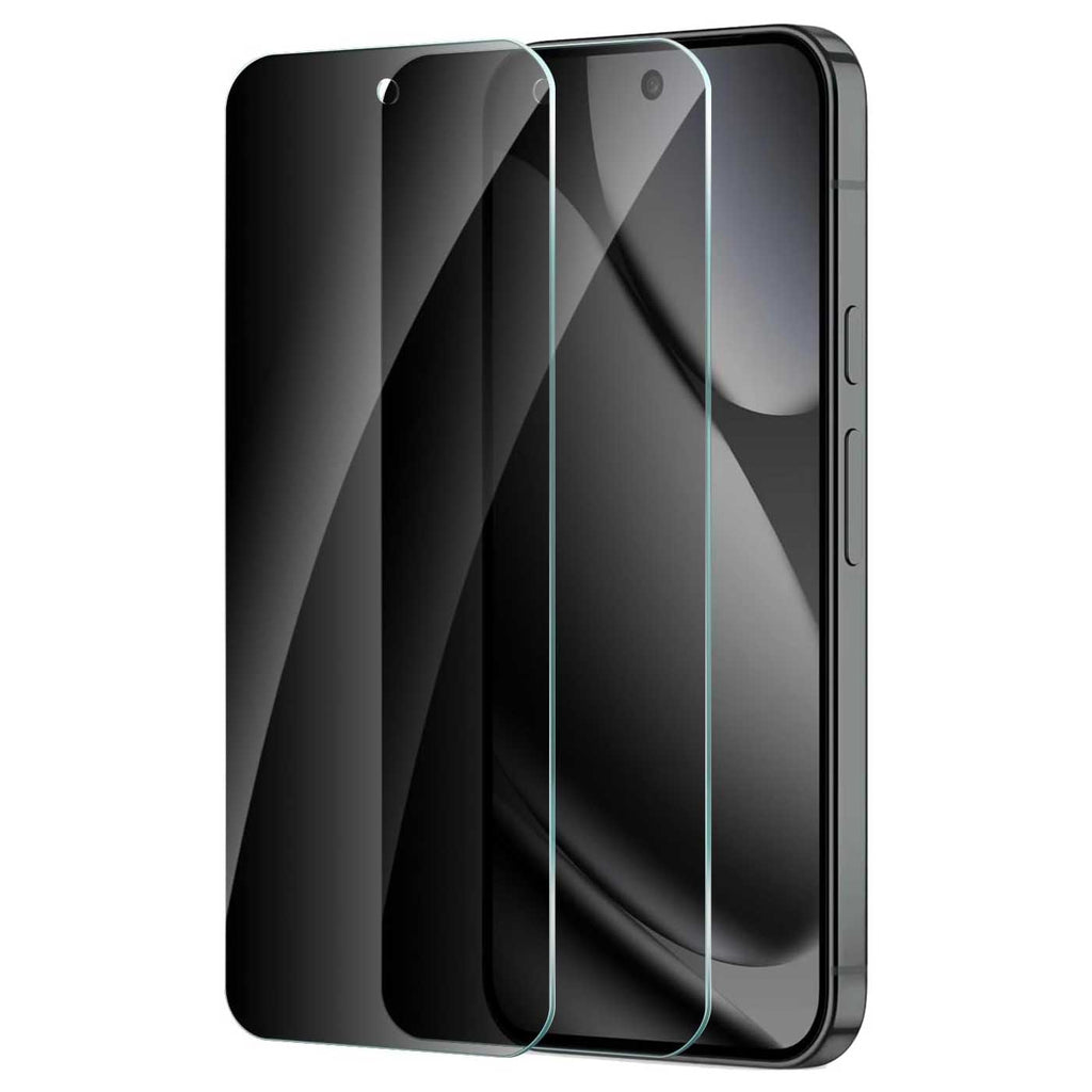 2 Pack Privacy Screen Protector,  9H Hardness Anti-Peep Anti-Spy Tempered Glass  - AW2SP94 2455-1