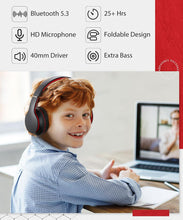 Load image into Gallery viewer, Wireless Headphones,  Earphones w Mic Headset Foldable  - AWXW133 2482-5