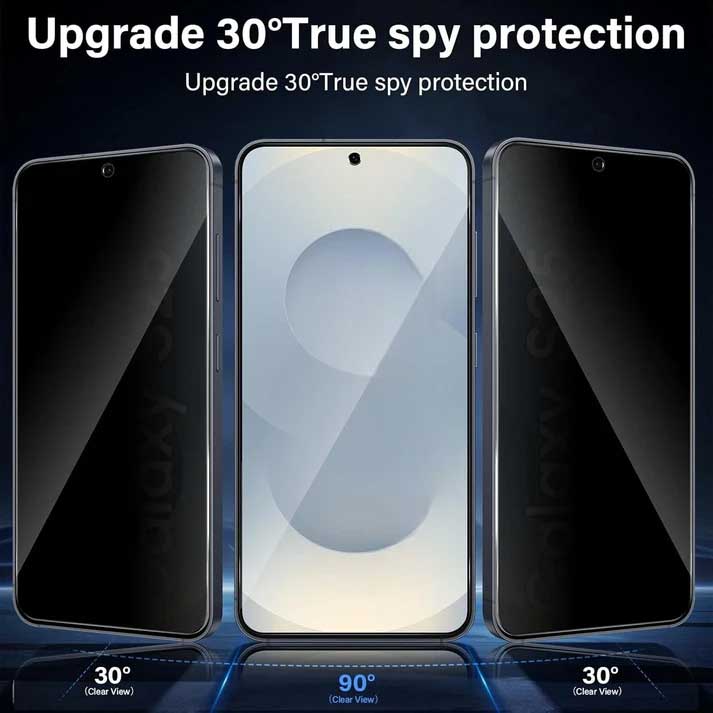2 Pack Privacy Screen Protector,  Anti-Peep 9H Hardness Anti-Spy Tempered Glass  - AW2SP83 2324-2