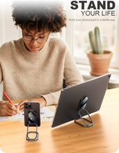 Load image into Gallery viewer, Metal Magnetic Ring Phone Holder,  Grip Desk Stand Folding   Kickstand  - AWXW208 2558-5