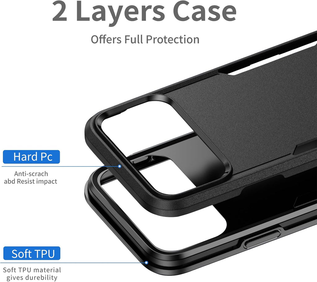 Case,  Non-Slip Shockproof Dual Layer Cover  - AWXW147 2496-2
