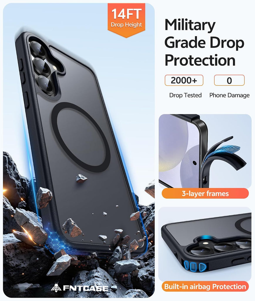 Magnetic Case,  Defender Drop-Proof Armor Cover  - AWXW28 2364-5