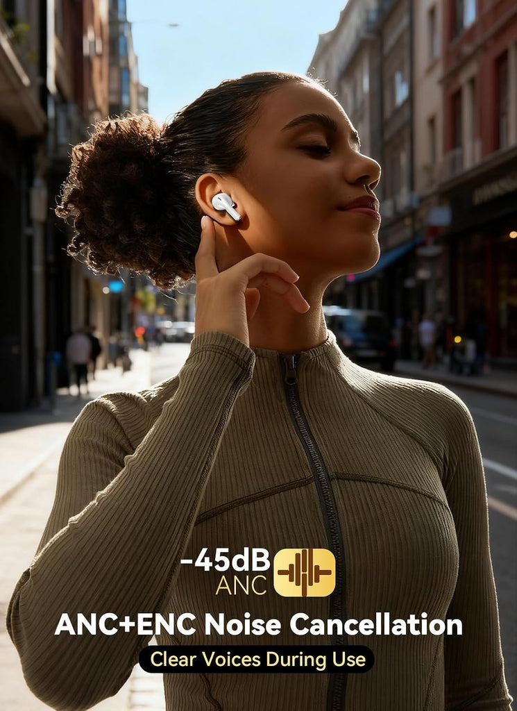 TWS Earphones,  True Stereo Headphone Earbuds Wireless  - AWXW136 2485-3
