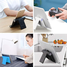 Load image into Gallery viewer, 2 Pack Portable Fold-up Stand,  Cradle Desktop Travel Holder  - AWXW207 2557-6