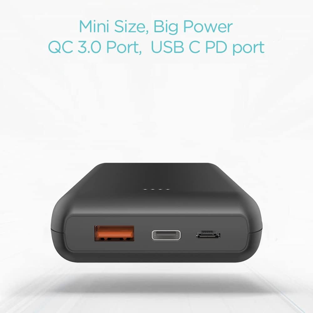  20,000mAh Power Bank ,  PD USB-C Port Backup Portable Battery Fast Charger  - AWF58 2055-3