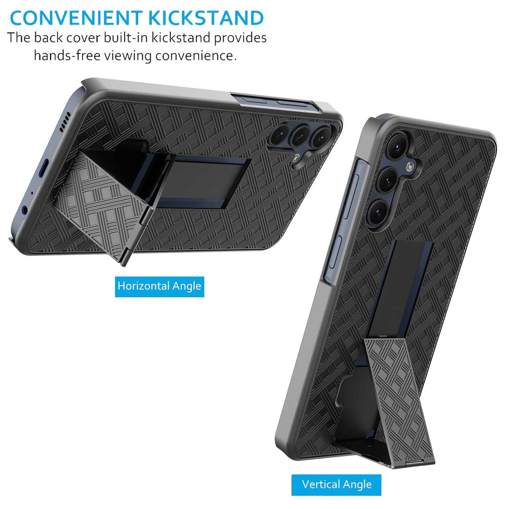 Case with Belt Clip,  Armor w Kickstand Cover Swivel Holster Combo  - AWZ06 2330-3