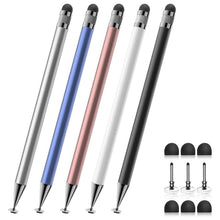Load image into Gallery viewer, 5 Pcs Stylus,  Alloy Lightweight Silicone Tip Touch Screen Pen  - AWXW265 2626-1