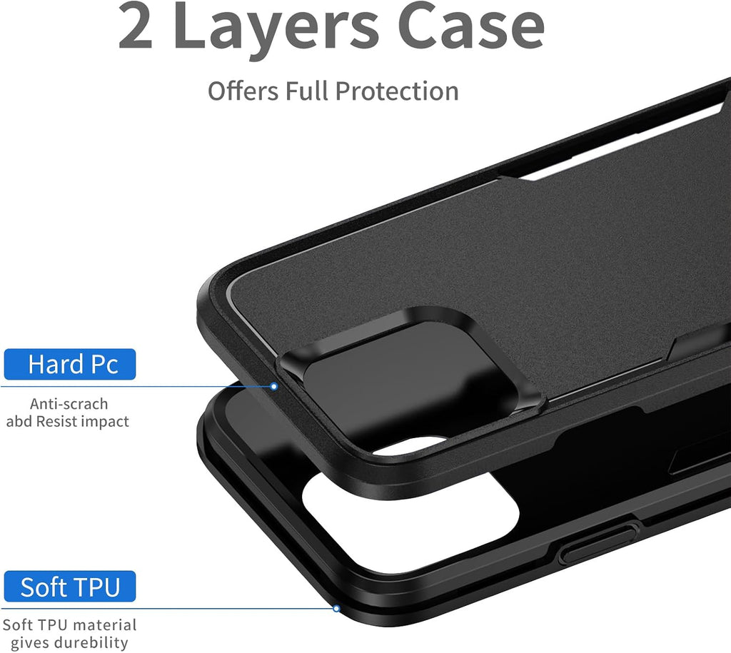 Case,  Non-Slip Shockproof Dual Layer Cover  - AWXW151 2500-2