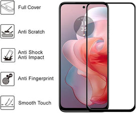 2 Pack Screen Protector,  (Fingerprint Unlock) Full Cover HD Clear Tempered Glass  - AW2V59 2089-2