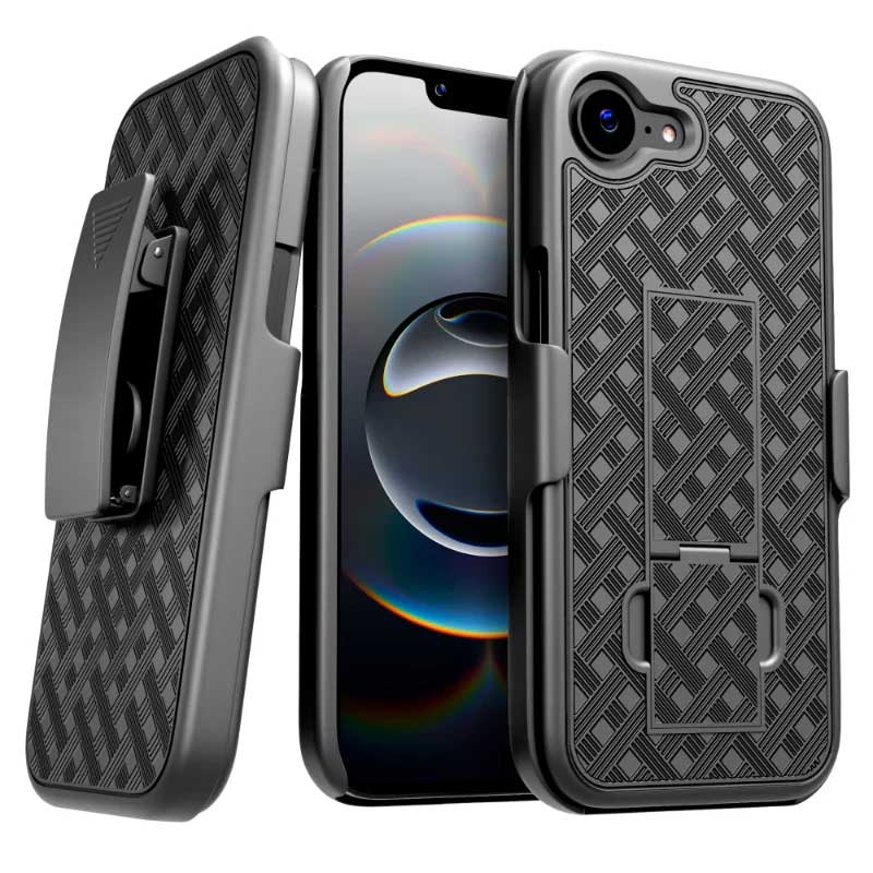 Case with Belt Clip,  Armor w Kickstand Cover Swivel Holster Combo  - AWL99 2213-1