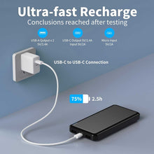 Load image into Gallery viewer, 2 Pack 10000mAh Power Bank,  2-Port USB LED Indicators Portable Charger Backup Battery  - AWXW243 2599-6