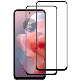 2 Pack Screen Protector,  (Fingerprint Unlock) Full Cover HD Clear Tempered Glass  - AW2V59 2089-1