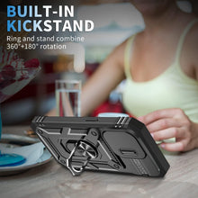 Load image into Gallery viewer, Hybrid Case Cover,  Shockproof Kickstand Lens Protects Metal Ring  - AWXW114 2462-5