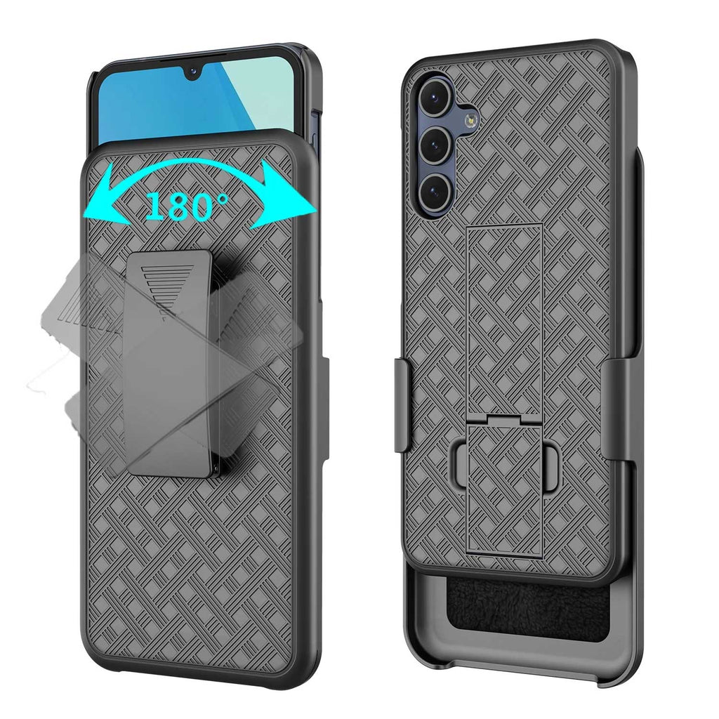 Case with Belt Clip,  Armor w Kickstand Cover Swivel Holster Combo  - AWZ06 2330-2