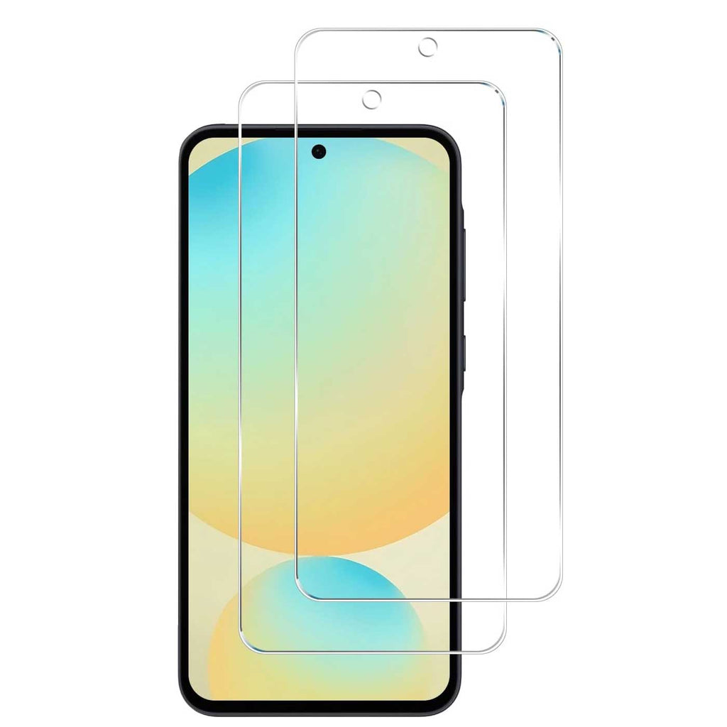2 Pack Screen Protector,  (Fingerprint Unlock)  Full Cover  HD Clear  Tempered Glass  - AW2SP87 2419-1
