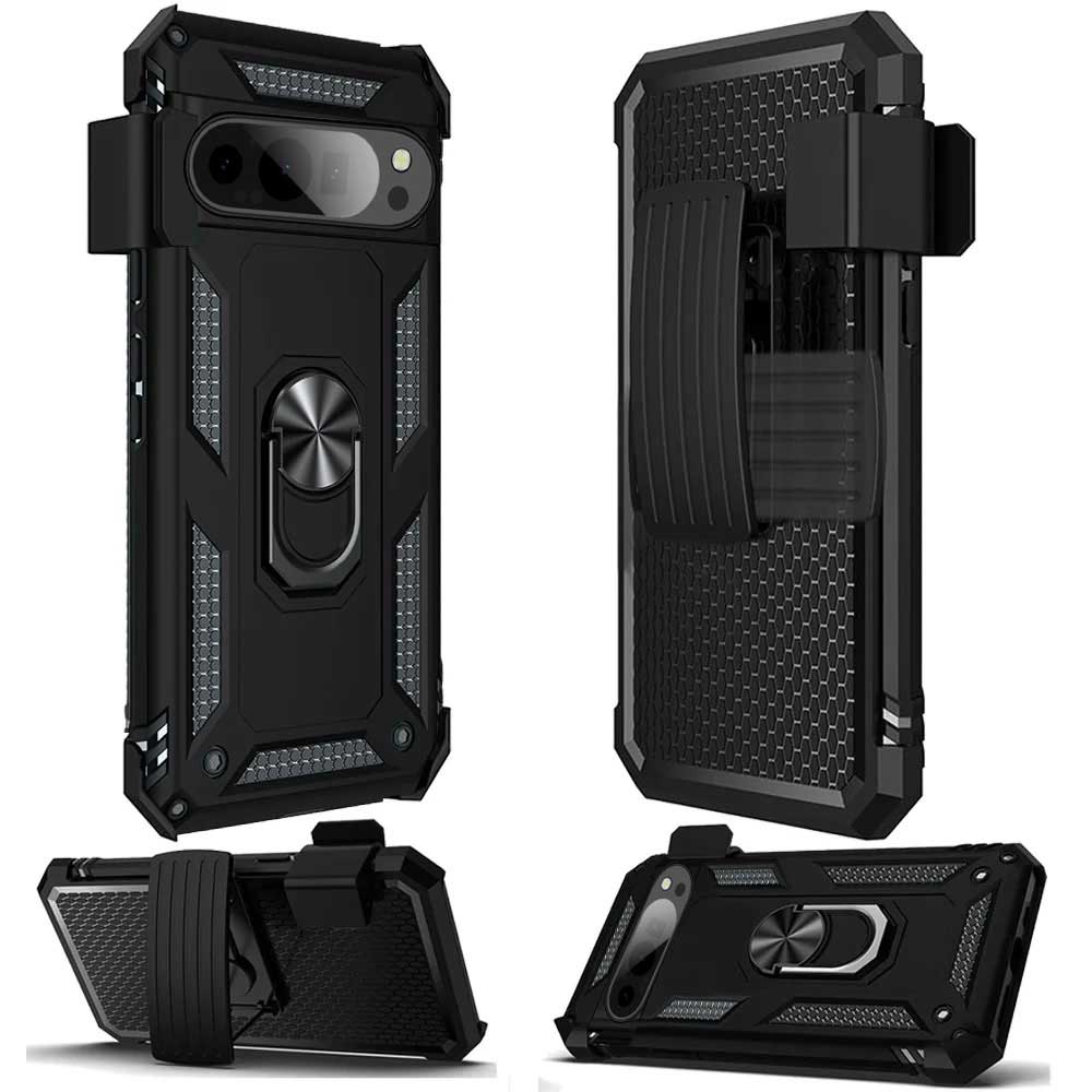 Case Belt Clip,  Kickstand Cover Swivel Metal Ring Holster  - AWV97 2238-2