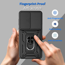 Load image into Gallery viewer, Hybrid Case Cover,  Shockproof Kickstand Lens Protects Metal Ring  - AWXW67 2403-6