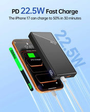 Load image into Gallery viewer, 2 Pack 10000mAh Power Bank ,  LED Display  Portable Charger Backup Battery 22.5W PD Fast Charge   - AWXW241 2597-2