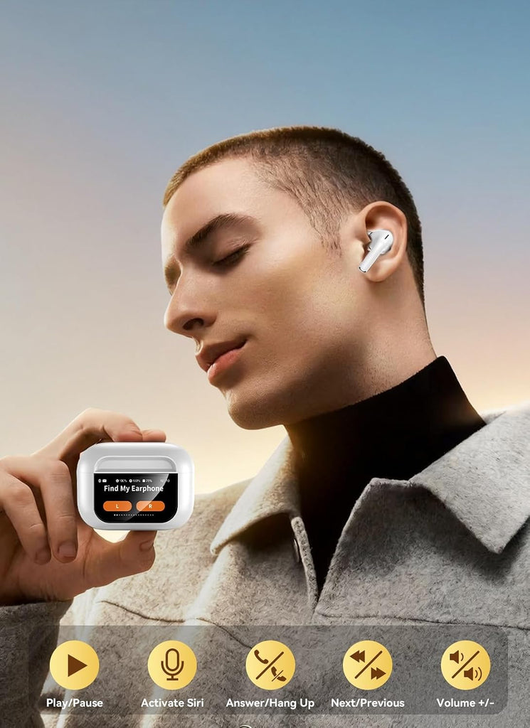 TWS Earphones,  True Stereo Headphone Earbuds Wireless  - AWXW136 2485-7