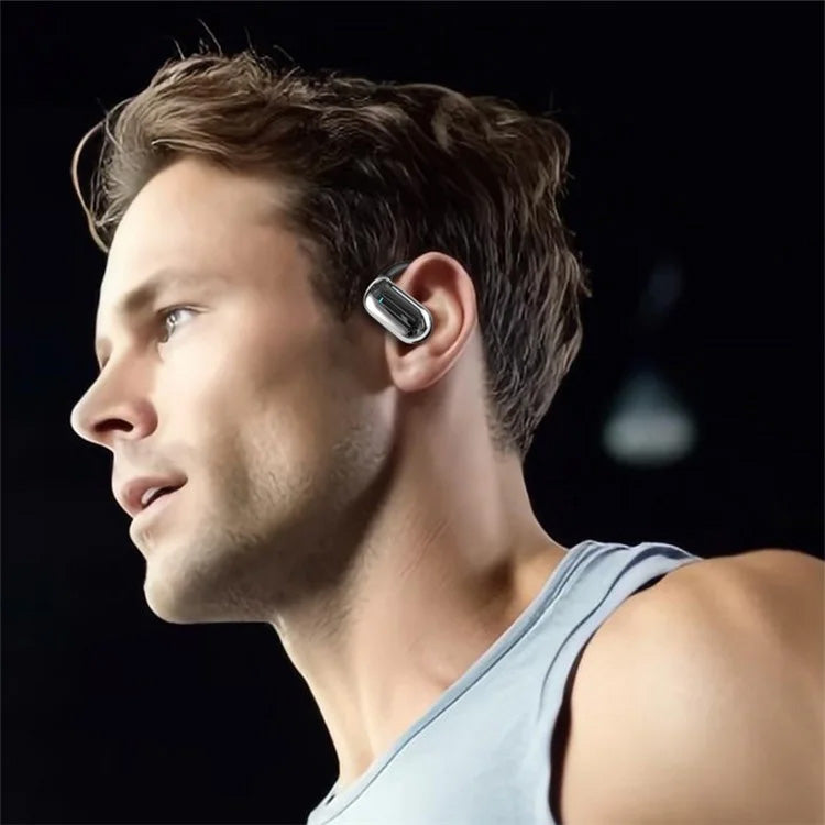  Wireless Ear-hook OWS Earphones ,   Charging Case   True Stereo   Over the Ear Headphones   Bluetooth Earbuds   - AWXZ95 2093-6