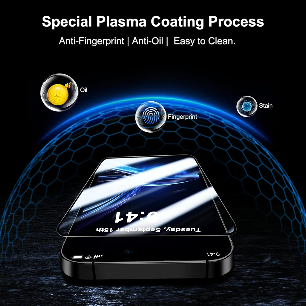 2 Pack Screen Protector,  9H Hardness Full Cover HD Clear  Matte Tempered Glass  - AW2SP52 2271-3