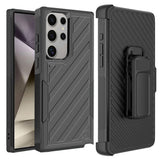 Case with Belt Clip, Drop-Proof w Kickstand Armor Cover Swivel Holster Combo - AWD47