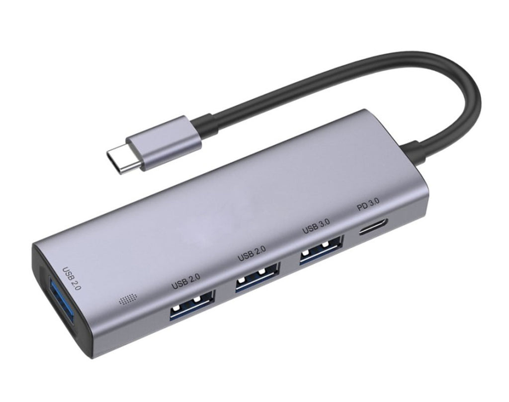 5-in-1 Adapter USB Hub ,   TYPE-C PD Port   USB Splitter   USB-C Charger Port   - AWL53 2013-1