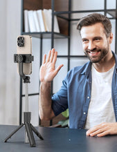 Load image into Gallery viewer, Selfie Stick ,  Stand Remote Shutter Built-in Tripod Wireless  - AWXW14 2350-8