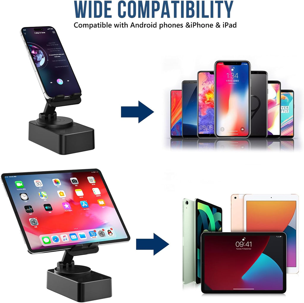 Wireless Speaker,  Multimedia Foldable Audio Desk Stand  - AWXW17 2353-5