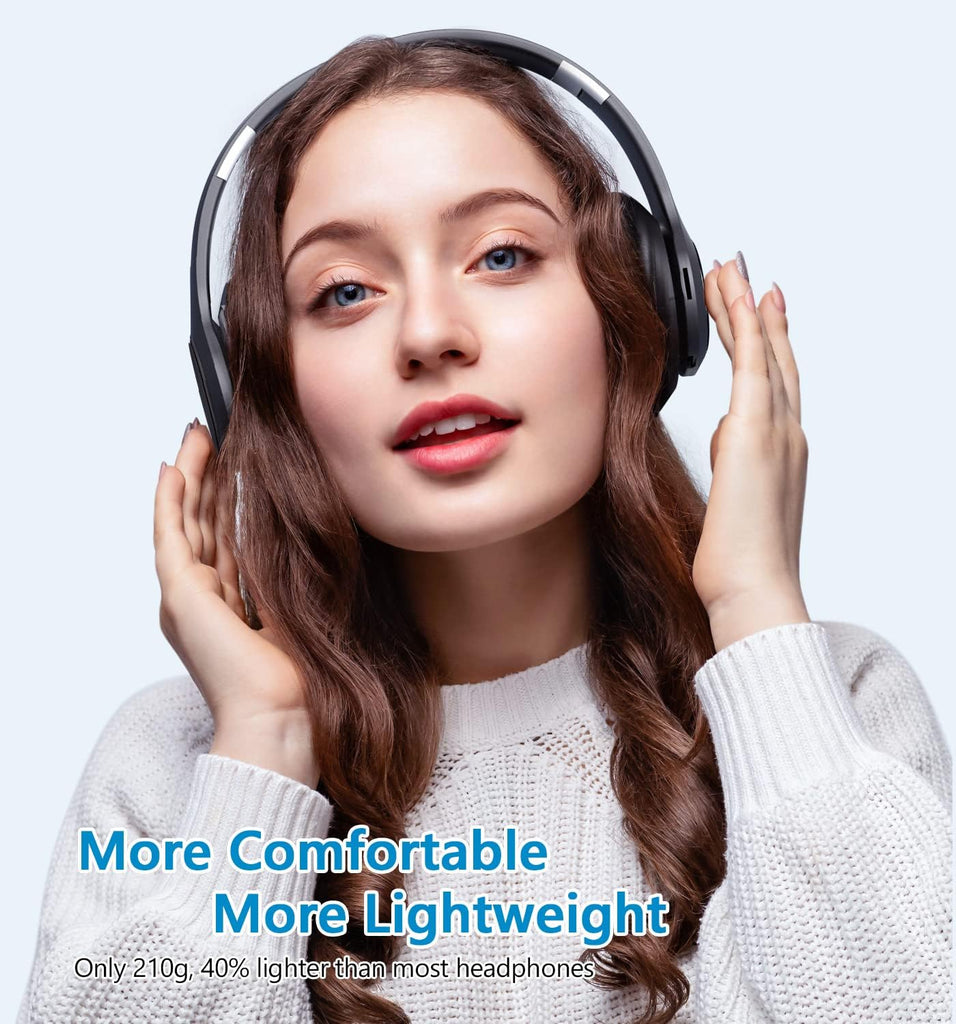 Wireless Headphones ,  Hands-free  w Mic Headset Foldable  - AWXW128 2476-6