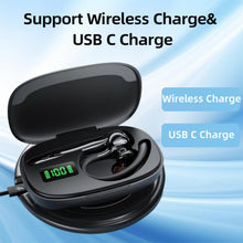 Load image into Gallery viewer, Wireless Earphone,  Over The Ear Single Headphone Boom Mic Ear-hook  - AWXW225 2580-3