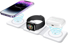 15W Magnetic Wireless Charger ,   Quick Charge  Slim Foldable  Charging Pad   Fast Charge   - AWR05 2015-1