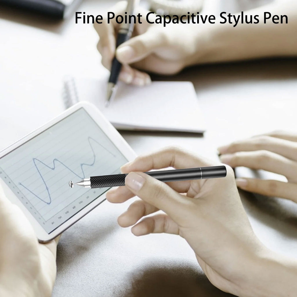 Stylus,  Lightweight Aluminum Fiber Tip Touch Screen Pen  - AWP12 2195-3