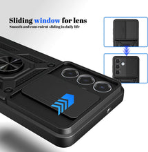 Load image into Gallery viewer, Hybrid Case Cover,  Shockproof Kickstand Lens Protects Metal Ring  - AWXW67 2403-4