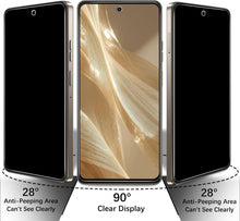 Load image into Gallery viewer, 2 Pack Privacy Screen Protector,  Case Friendly Anti-Peep Anti-Spy Tempered Glass  - AW2SP68 2302-3