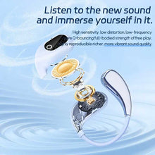 Load image into Gallery viewer, Wireless Ear-hook OWS Earphones ,  Charging Case True Stereo Over the Ear Headphones  Bluetooth Earbuds  - AWG30 2242-2