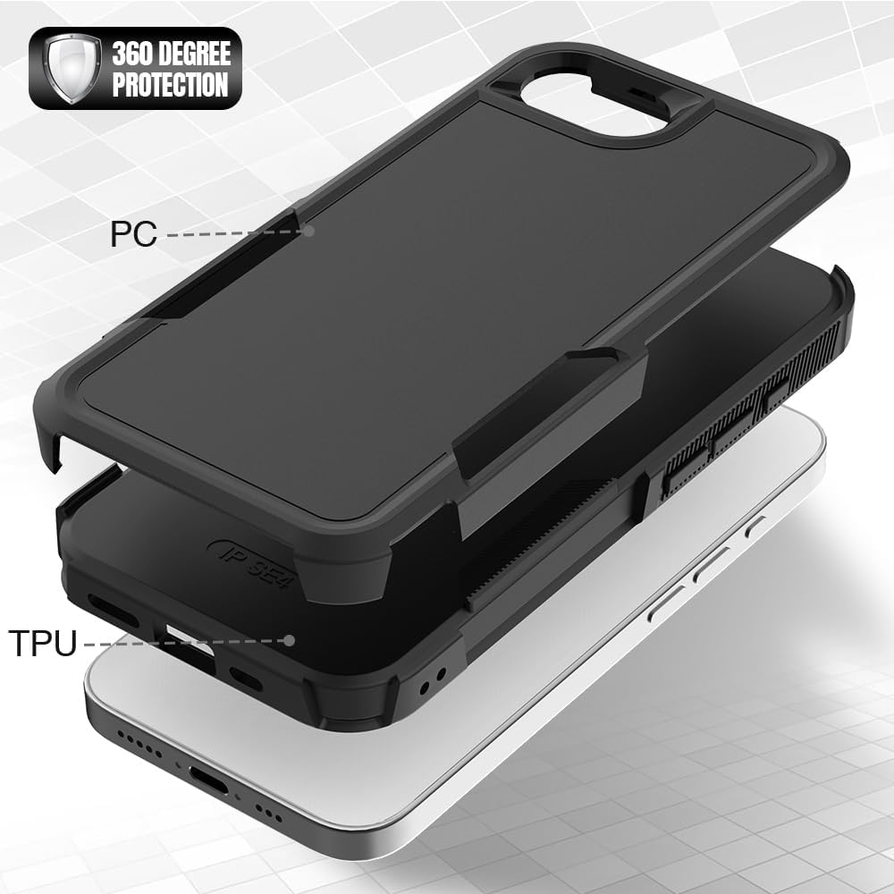 Case,  Non-Slip Shockproof Dual Layer Cover  - AWXW153 2502-2