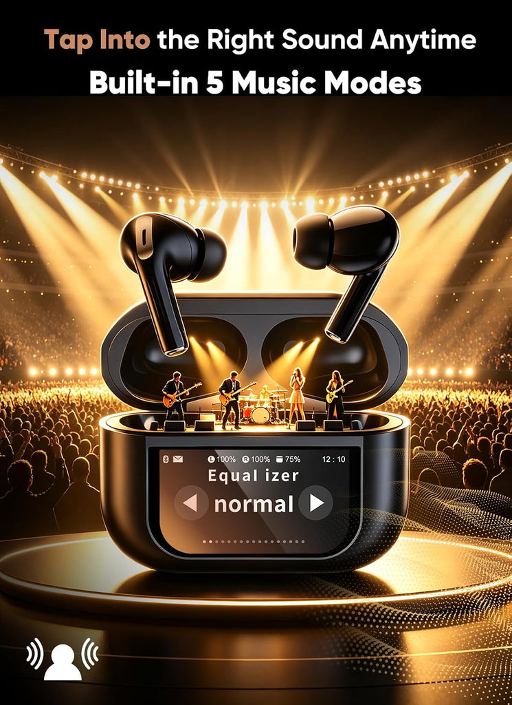 TWS Earphones,  True Stereo Headphone Earbuds Wireless  - AWXW137 2486-6