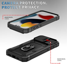 Load image into Gallery viewer, Hybrid Case Cover,  Shockproof Kickstand Lens Protects Metal Ring  - AWXW110 2458-2