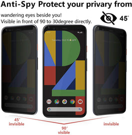  3 Pack Privacy Screen Protector ,   Anti-Spy   Anti-Peep   Full Cover   Tempered Glass   - AW3M29 2002-2