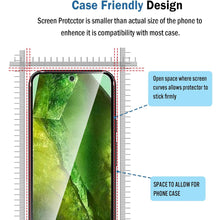 Load image into Gallery viewer, 2 Pack Screen Protector,  (Fingerprint Unlock) Full Cover HD Clear Tempered Glass  - AW2V71 2110-4