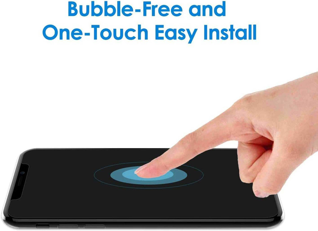 2 Pack Screen Protector,  (Fingerprint Unlock) Full Cover HD Clear Tempered Glass  - AW2SP86 2327-5