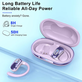 Wireless Ear-hook Open Earphones ,  Charging Case True Stereo Over the Ear Headphones Bluetooth Earbuds  - AWXW224 2579-2