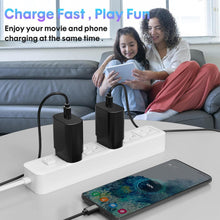 Load image into Gallery viewer, 3 Pack 25W Fast Home Charger,  Power Quick 3 Pack 6ft USB-C Cable PD Type-C  - AWXW228 2583-5