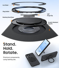 Load image into Gallery viewer, Magnetic Ring Case,  Drop-Proof Armor Cover 360 Degree Rotate  - AWXW4 2340-5