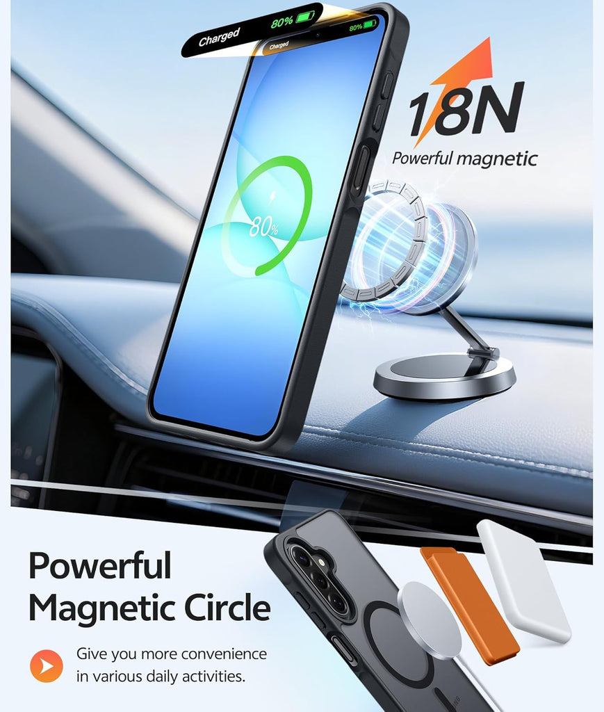 Magnetic Case,  Defender Drop-Proof Armor Cover  - AWXW50 2386-3