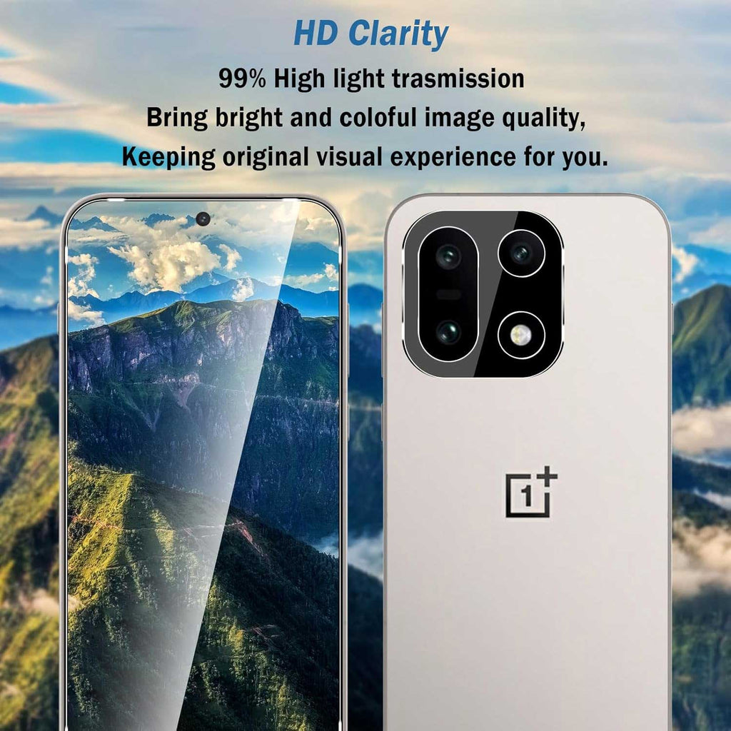 2 Pack Screen Protector,  (Fingerprint Unlock) Full Cover HD Clear Tempered Glass  - AW2SP75 2313-3
