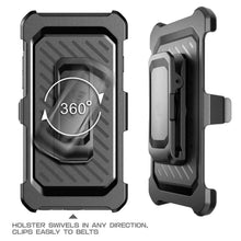 Load image into Gallery viewer, Case Belt Clip,  Slim Fit Hybrid Built-in Screen Protector Swivel Holster  - AWN33 124-7