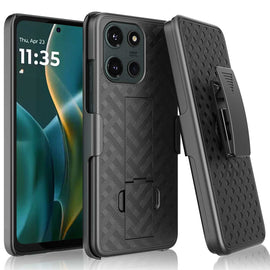 Case with Belt Clip,  Armor w Kickstand Cover Swivel Holster Combo  - AWM73 2217-1